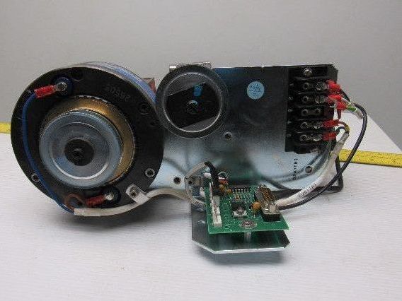 Sanyo Denki L720-039E84 170W 30V 2600RPM Servo 50:1 Reducer Brake Drive Assembly