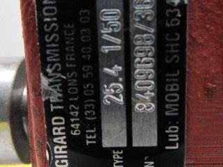 Sanyo Denki L720-039E84 170W 30V 2600RPM Servo 50:1 Reducer Brake Drive Assembly