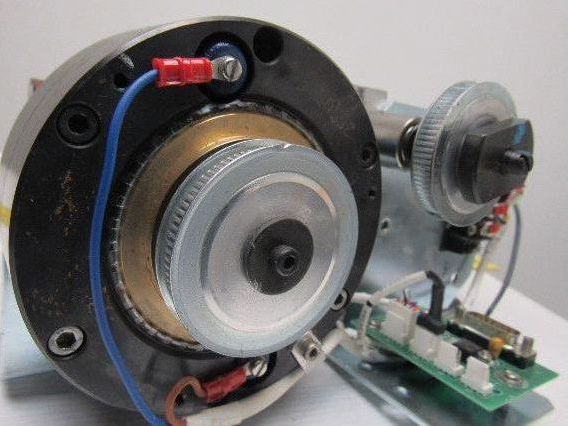 Sanyo Denki L720-039E84 170W 30V 2600RPM Servo 50:1 Reducer Brake Drive Assembly