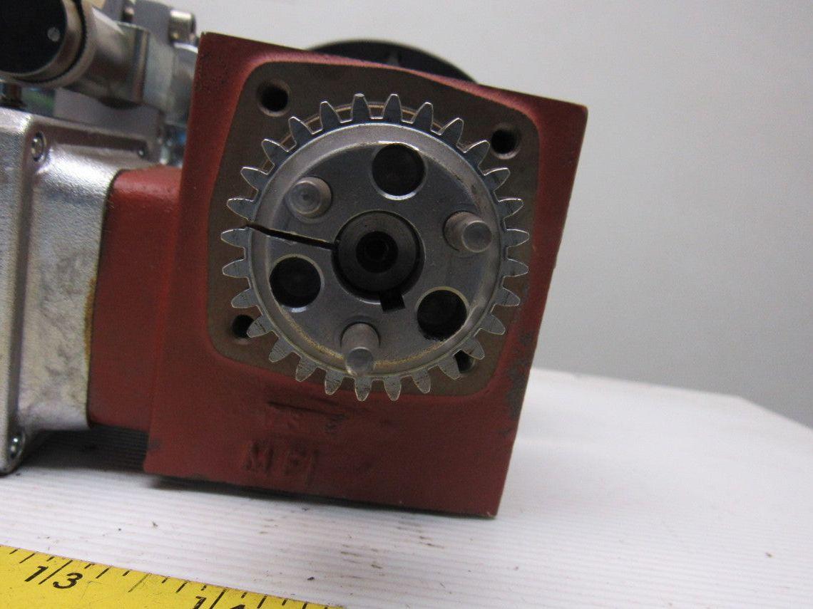 Sanyo Denki L720-039E84 170W 30V 2600RPM Servo 50:1 Reducer Brake Drive Assembly