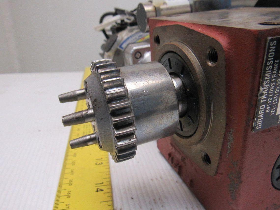 Sanyo Denki L720-039E84 170W 30V 2600RPM Servo 50:1 Reducer Brake Drive Assembly