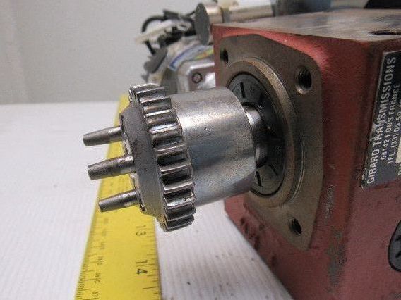 Sanyo Denki L720-039E84 170W 30V 2600RPM Servo 50:1 Reducer Brake Drive Assembly