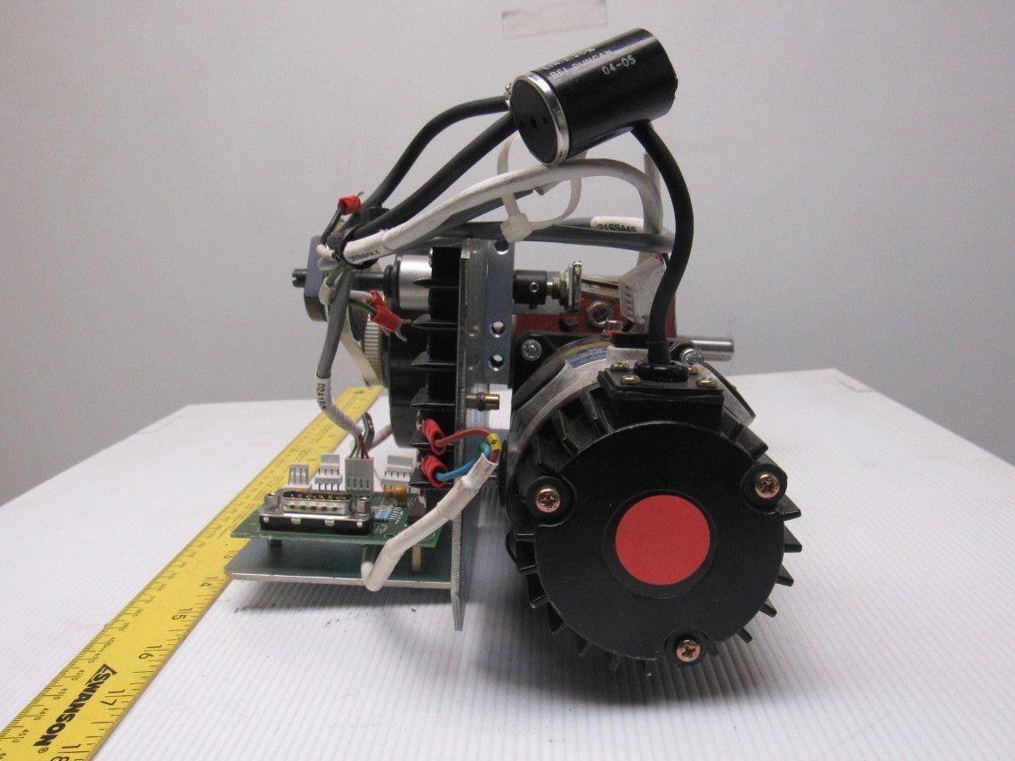 Sanyo Denki L720-039E84 170W 30V 2600RPM Servo 50:1 Reducer Brake Drive Assembly