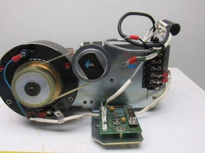Sanyo Denki L720-039E84 170W 30V 2600RPM Servo 50:1 Reducer Brake Drive Assembly
