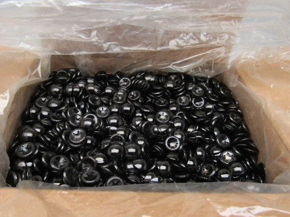 Fabory 36241.040.001 M4 Starlock Washer With Black Finishing Cap Box of 5000