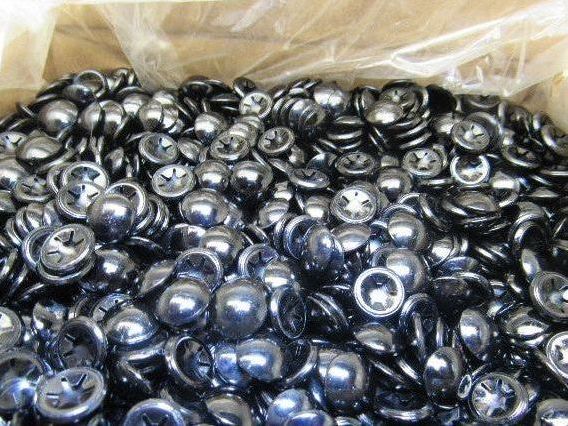 Fabory 36241.040.001 M4 Starlock Washer With Black Finishing Cap Box of 5000