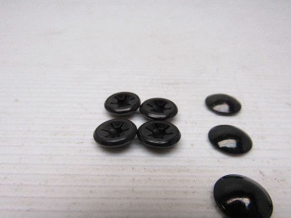 Fabory 36241.040.001 M4 Starlock Washer With Black Finishing Cap Box of 5000