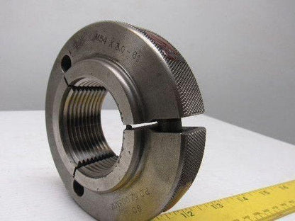 G.A.Co P.D.52.003mm Knurled Steel Nut  M54x3.0-6g