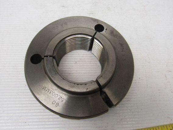 G.A.Co P.D.52.003mm Knurled Steel Nut  M54x3.0-6g