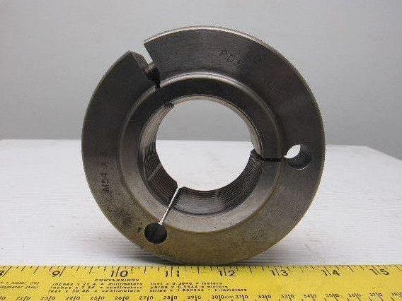 G.A.Co P.D.52.003mm Knurled Steel Nut  M54x3.0-6g