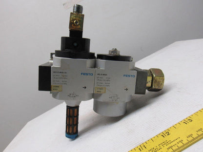 Festo HEE-D-MIDI & HEL-D-MIDI Pneumatic Valve Assembly 24VDC