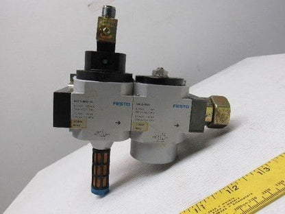Festo HEE-D-MIDI & HEL-D-MIDI Pneumatic Valve Assembly 24VDC