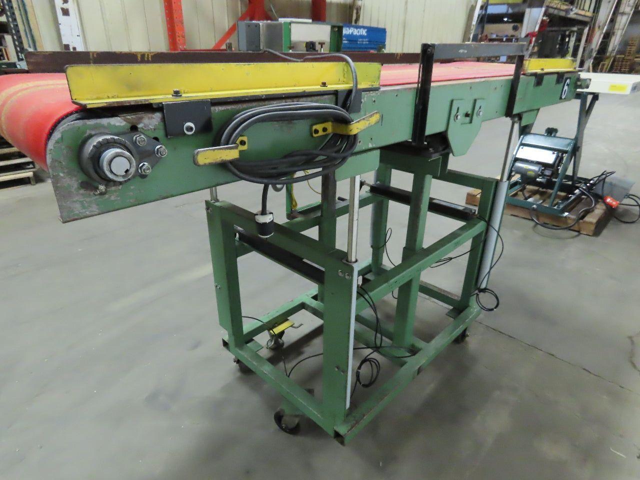 Programable Slider Bed Conveyor 24" Wide Belt X 95" Long 0-85 FPM 115V 1Ph