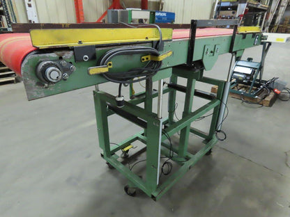 Programable Slider Bed Conveyor 24" Wide Belt X 95" Long 0-85 FPM 115V 1Ph