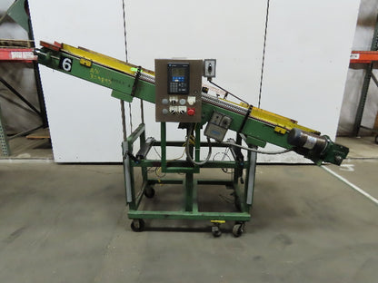 Programable Slider Bed Conveyor 24" Wide Belt X 95" Long 0-85 FPM 115V 1Ph