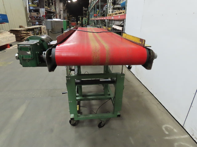 Programable Slider Bed Conveyor 24" Wide Belt X 95" Long 0-85 FPM 115V 1Ph