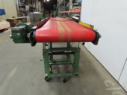 Programable Slider Bed Conveyor 24" Wide Belt X 95" Long 0-85 FPM 115V 1Ph