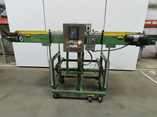 Programable Slider Bed Conveyor 24" Wide Belt X 95" Long 0-85 FPM 115V 1Ph
