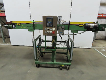 Programable Slider Bed Conveyor 24" Wide Belt X 95" Long 0-85 FPM 115V 1Ph