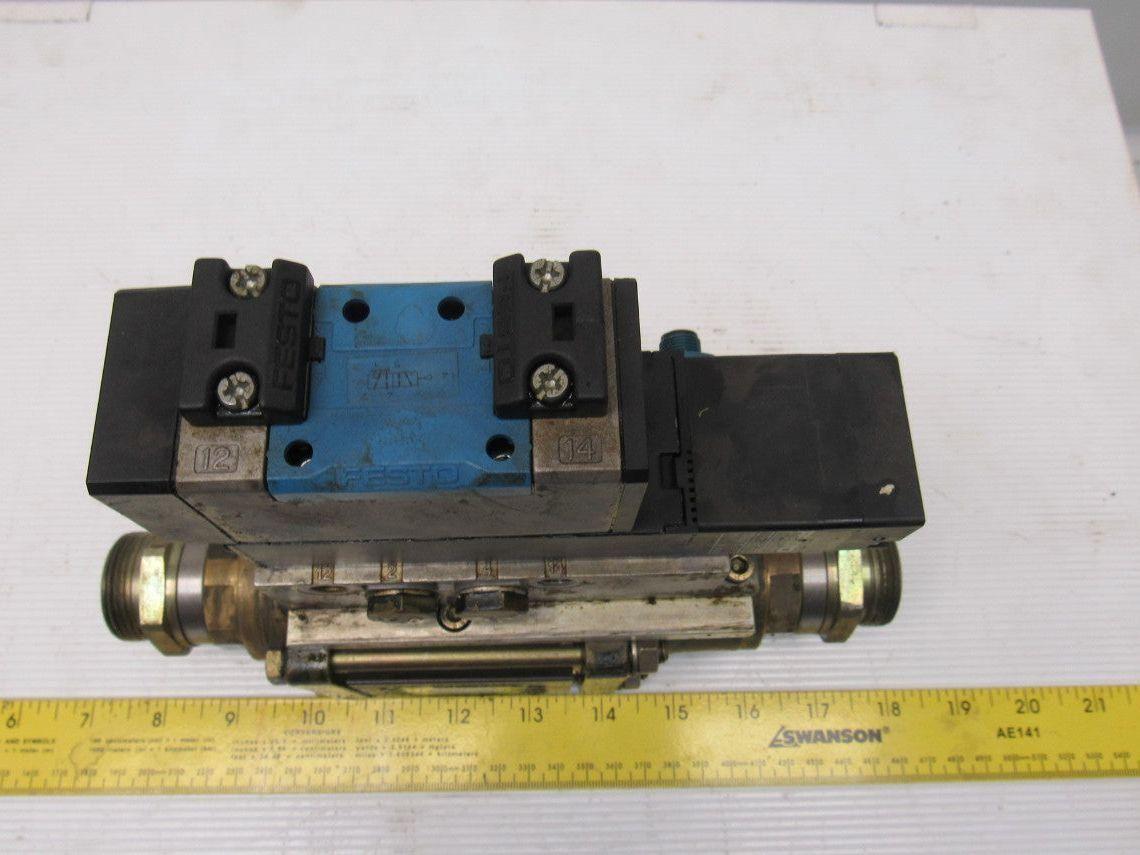 Coax /Festo VMK 15 NC Pneumatic Actuated Stack Valve Assembly 24V