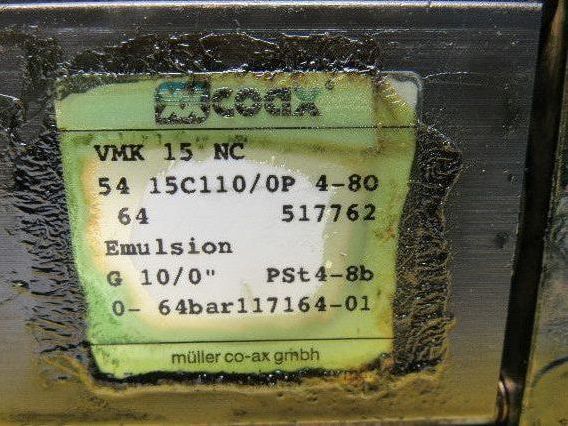 Coax /Festo VMK 15 NC Pneumatic Actuated Stack Valve Assembly 24V