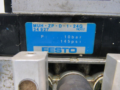 Coax /Festo VMK 15 NC Pneumatic Actuated Stack Valve Assembly 24V