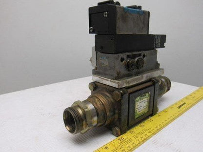 Coax /Festo VMK 15 NC Pneumatic Actuated Stack Valve Assembly 24V