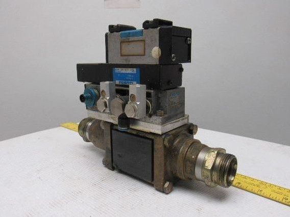 Coax /Festo VMK 15 NC Pneumatic Actuated Stack Valve Assembly 24V