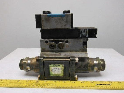 Coax /Festo VMK 15 NC Pneumatic Actuated Stack Valve Assembly 24V