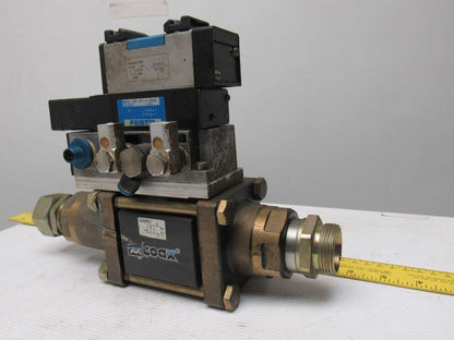 Coax/Festo VMK 20 NC Pneumatic Actuated Stack Valve Assembly 24V