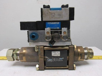 Coax/Festo VMK 20 NC Pneumatic Actuated Stack Valve Assembly 24V