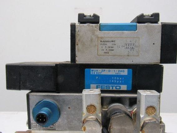 Coax/Festo VMK 20 NC Pneumatic Actuated Stack Valve Assembly 24V