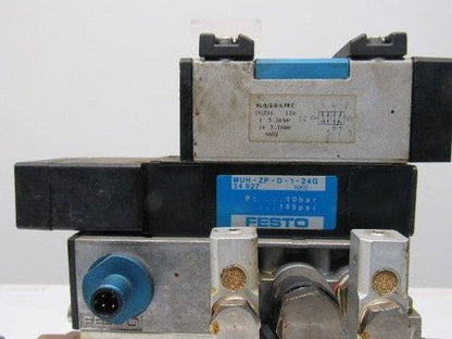 Coax/Festo VMK 20 NC Pneumatic Actuated Stack Valve Assembly 24V