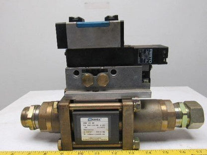 Coax/Festo VMK 20 NC Pneumatic Actuated Stack Valve Assembly 24V