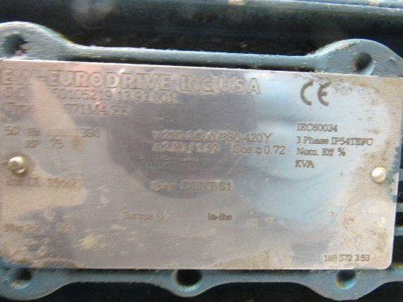 SEW-EURODRIVE 850105219.13.93.001 3/4Hp Electric Motor 220-242D/380-420Y 50Hz