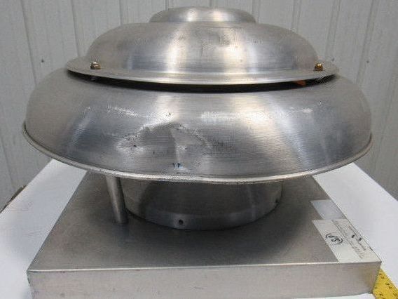 Soler & Palau ARE12MM1AS Dome Roof Exhaust 12" 1187 CFM 208-115-230V 1Ph