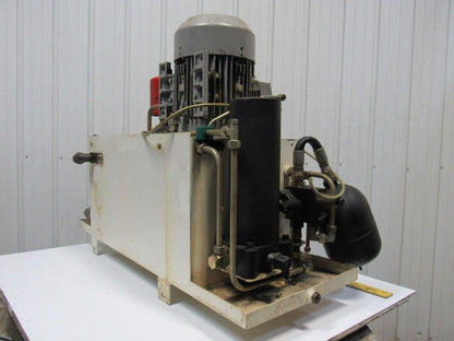 Werke Hydraulic Power Pac Unit Siemens 3.0 KW From a G200 CNC Lathe