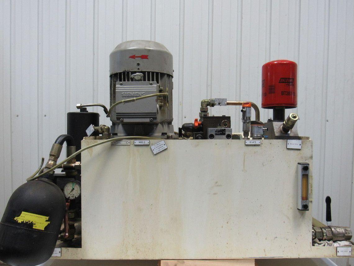 Werke Hydraulic Power Pac Unit Siemens 3.0 KW From a G200 CNC Lathe