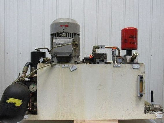 Werke Hydraulic Power Pac Unit Siemens 3.0 KW From a G200 CNC Lathe