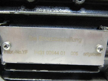 Werke Blower Cooler Fan  From a G200 CNC Lathe 230/3/80 50/60Hz 3Ph