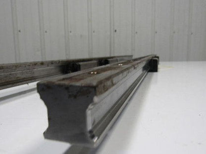 Heller MC16 Z Axis Runner Block & Rails 43-15/16" OAL Star Size 35 Lot of 2
