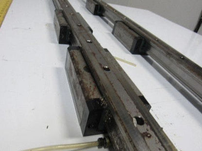 Heller MC16 Z Axis Runner Block & Rails 43-15/16" OAL Star Size 35 Lot of 2