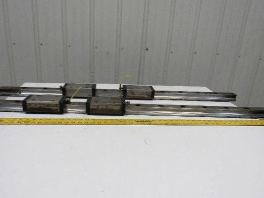 Heller MC16 Y Axis Runner Block & Rails 51-3/16" OAL Star Size 45 Lot of 2