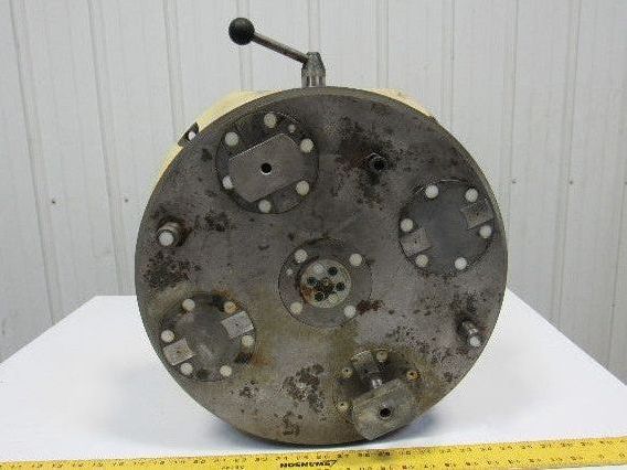 Heller MC16 Hydraulic Pallet Turn Table Assembly From a working Machining Center
