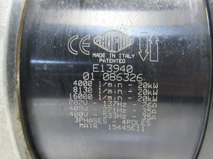 Heller MC16 CNC Machining Center Spindle Assembly