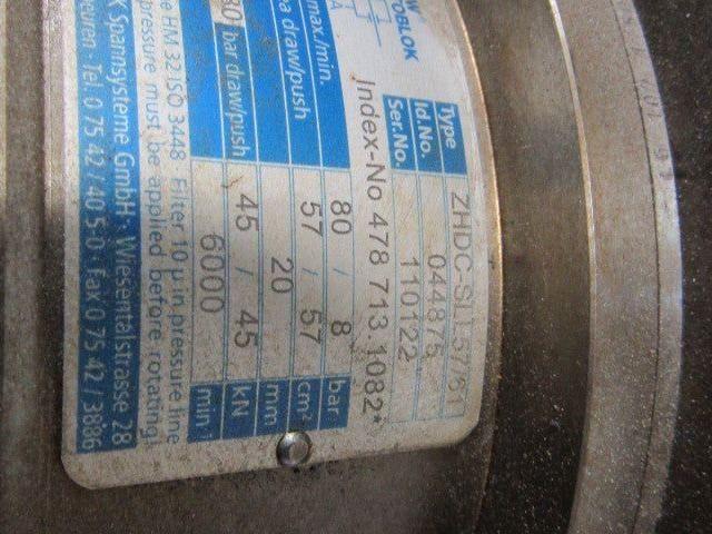 Werke G200 Spindle Assembly CNC Siemens 1PH2115-6LG40 SMW Autoblok ZHDC-SLL57/61