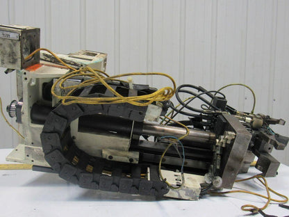 Werke G200 Parts Gripper Arm Assembly Removed from a CNC Lathe
