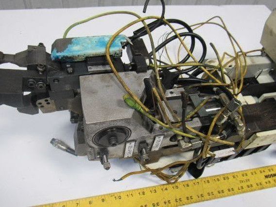 Werke G200 Parts Gripper Arm Assembly Removed from a CNC Lathe