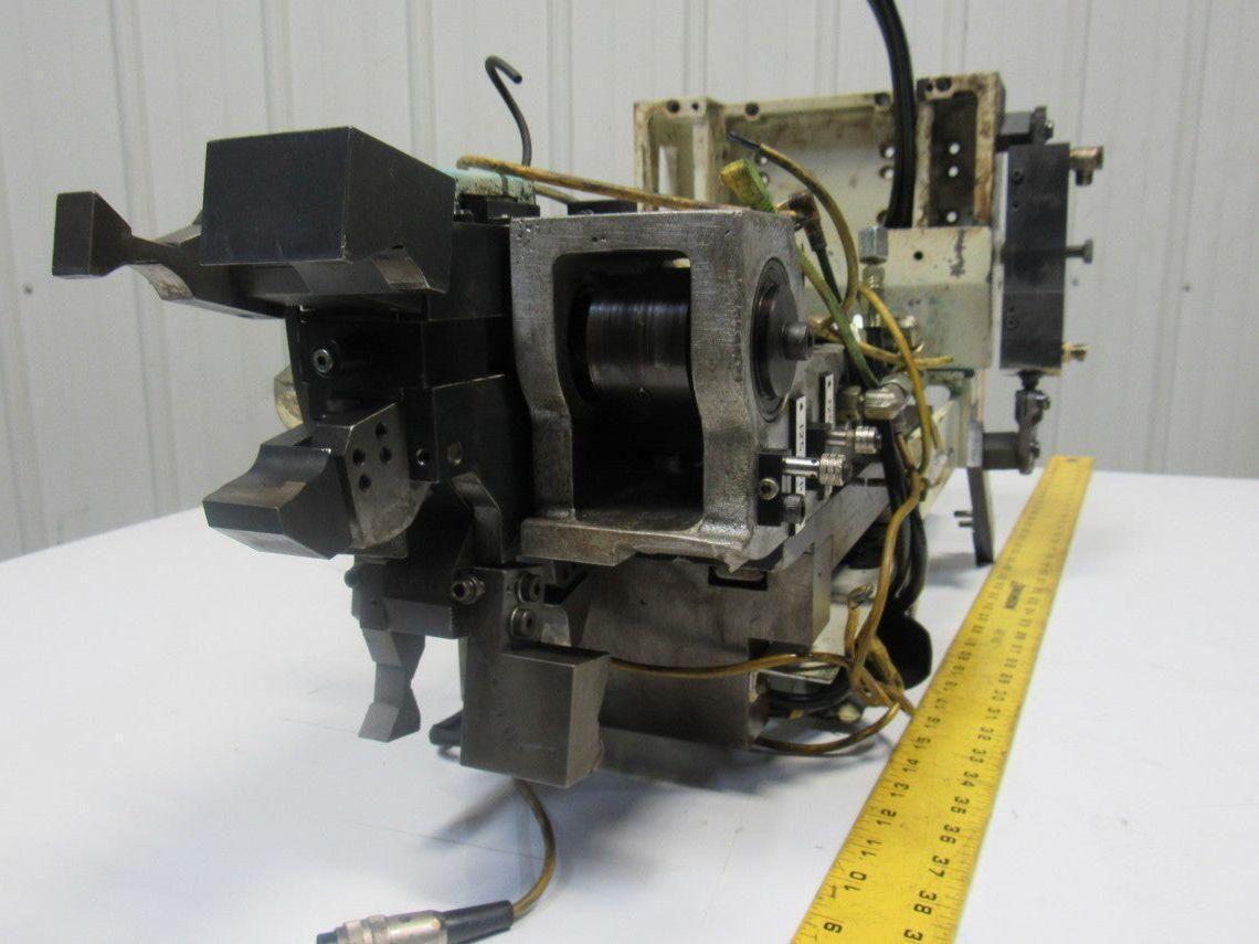 Werke G200 Parts Gripper Arm Assembly Removed from a CNC Lathe