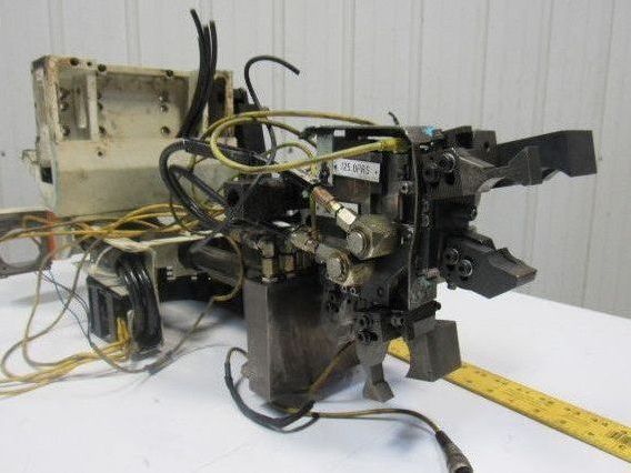 Werke G200 Parts Gripper Arm Assembly Removed from a CNC Lathe